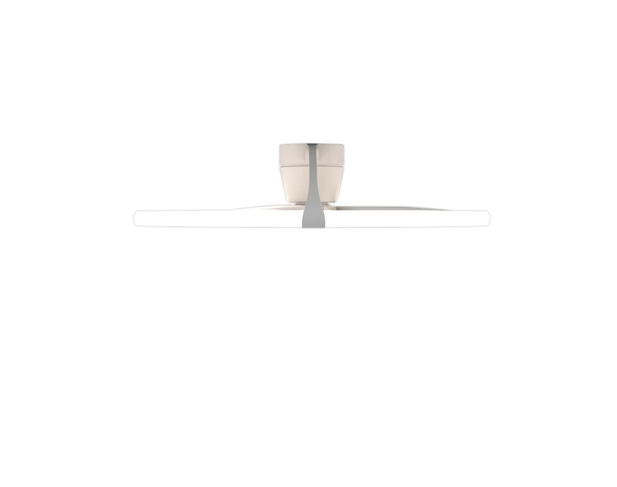 Nepal 75W LED Dimmable Ceiling Light & Fan, Remote / APP / Voice Controlled White M7530  Mantra Nepal